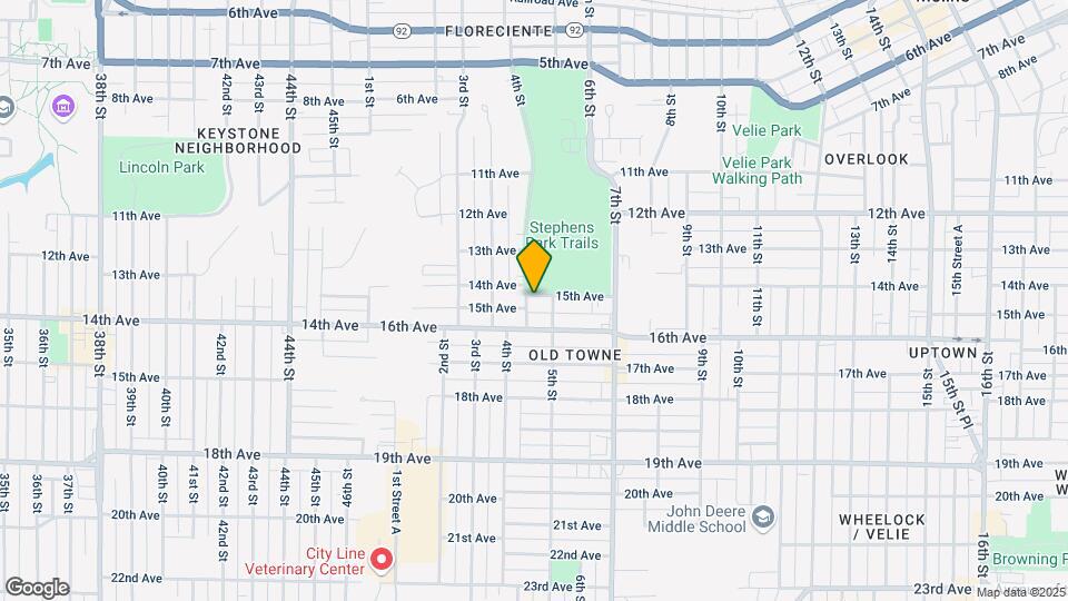 404 15th Ave Map and Location Details