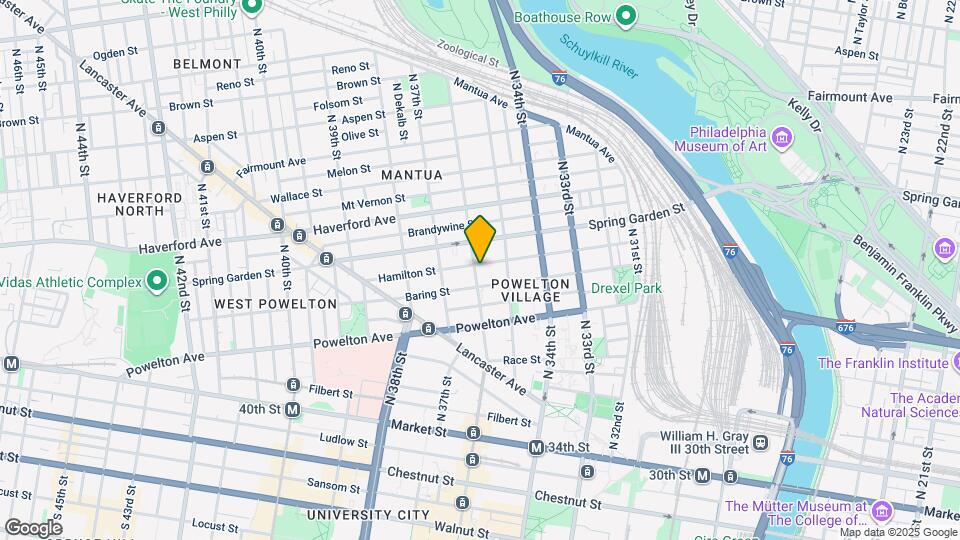 3510 Hamilton St Map and Location Details