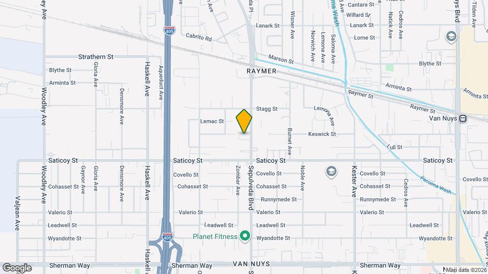 7657 Sepulveda Blvd, Unit 34 Map and Location Details