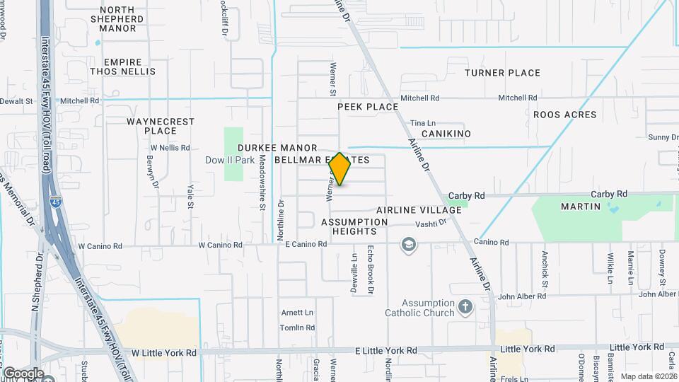 411 E Carby Rd, Unit 1521 Map and Location Details