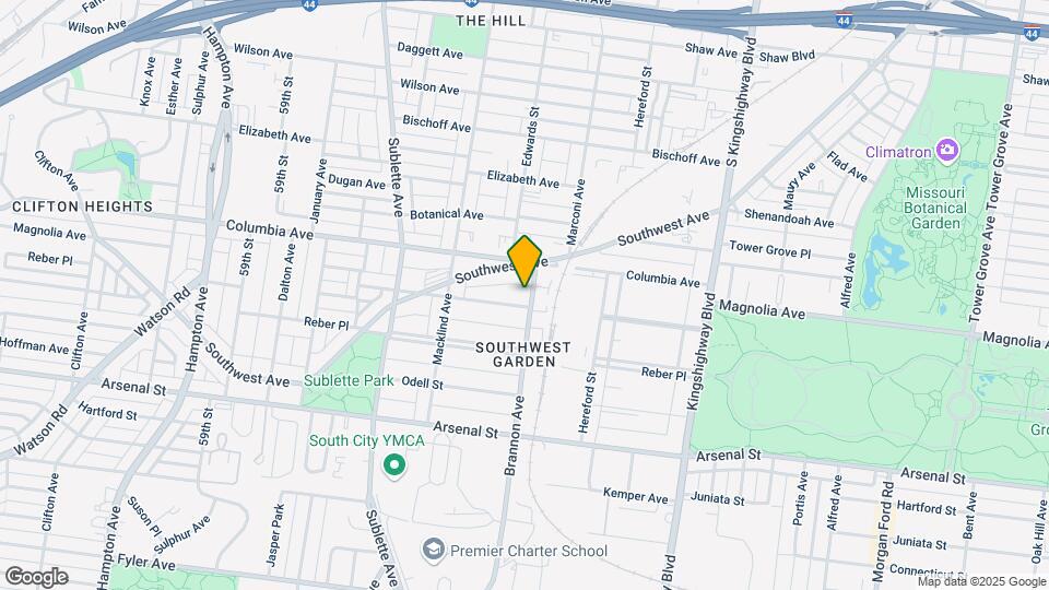 2635 Brannon Ave Map and Location Details