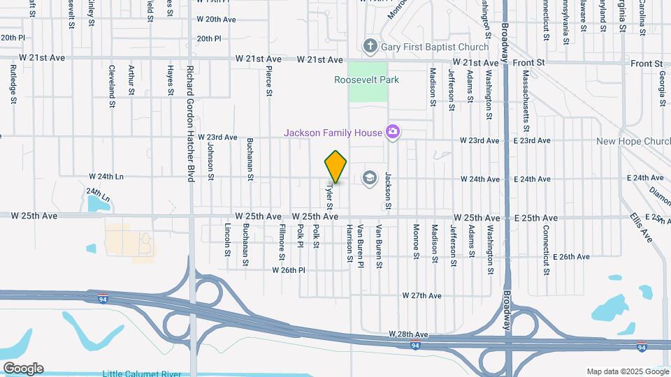 2417 Tyler St Map and Location Details