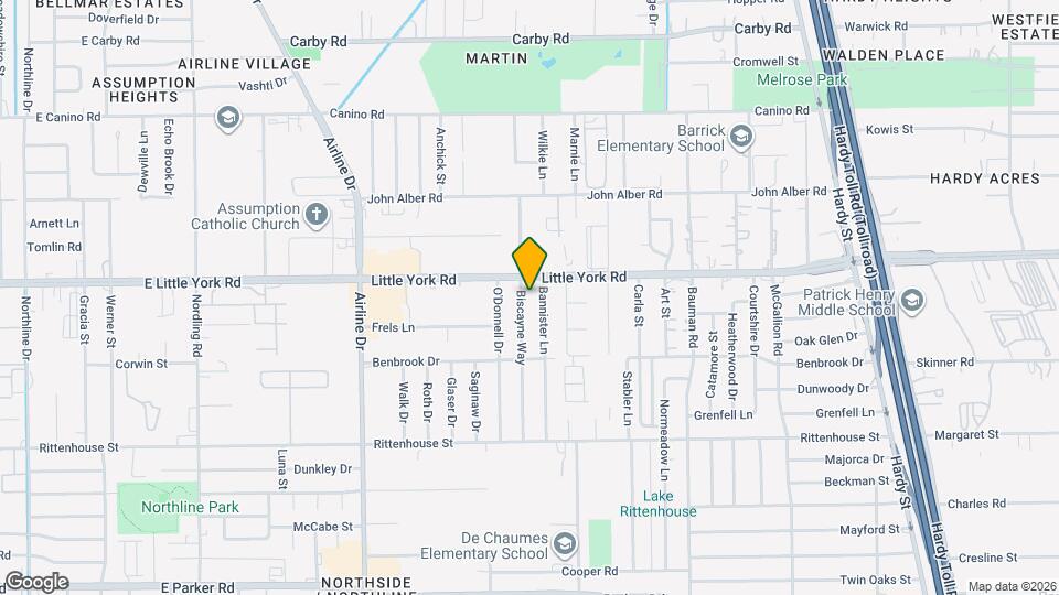 11618 Biscayne Way Map and Location Details