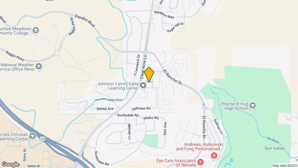 3949 Clear Acre Ln Map and Location Details