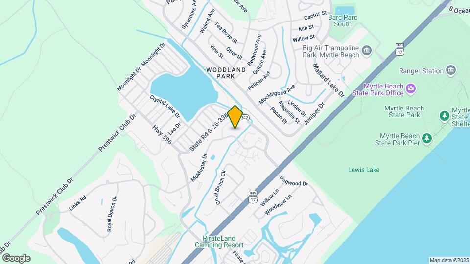 1350 McMaster Dr Map and Location Details