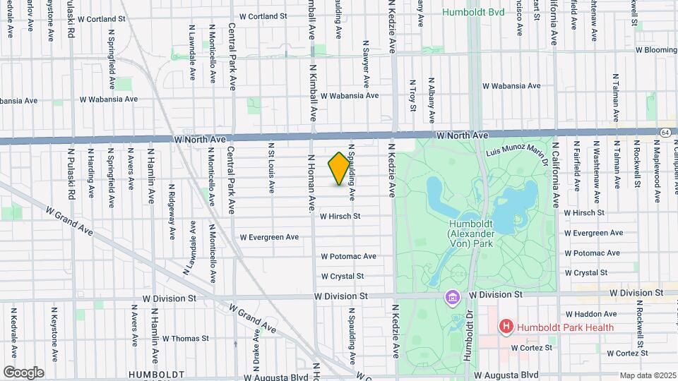 3320 W Beach Ave Map and Location Details