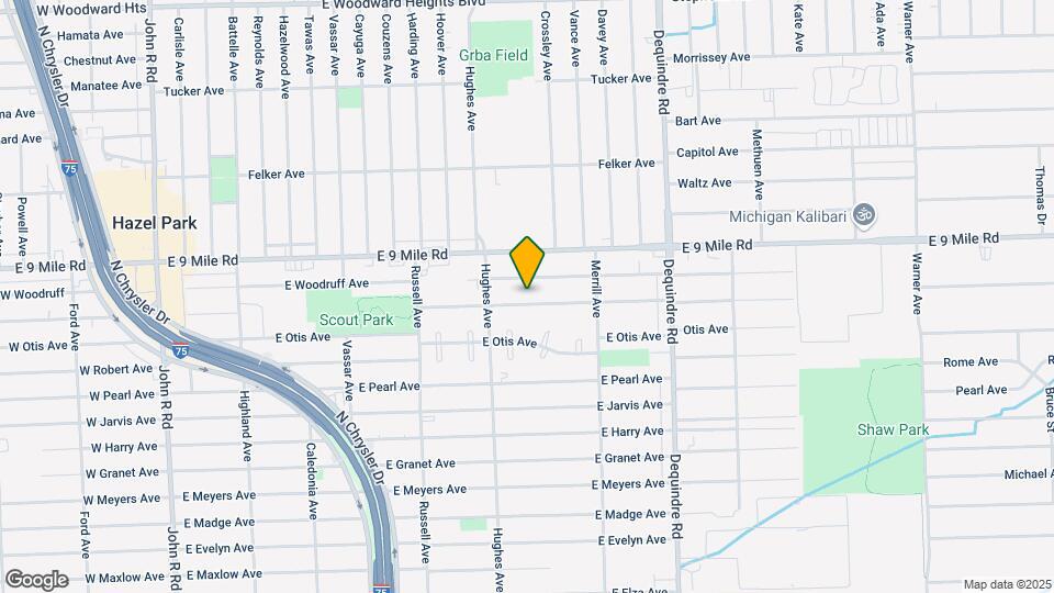 1477 E Goulson Ave Map and Location Details