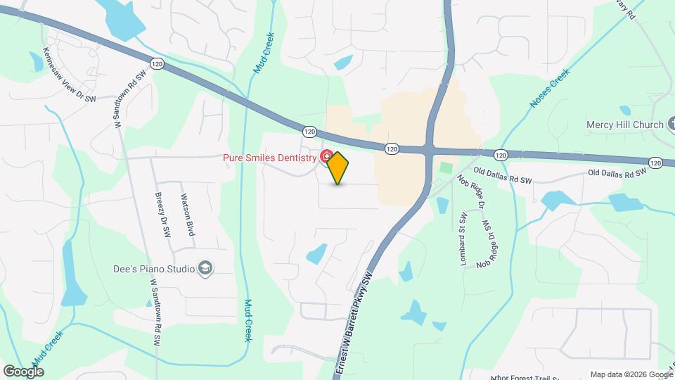 2617 Twin Oaks Dr NW Map and Location Details