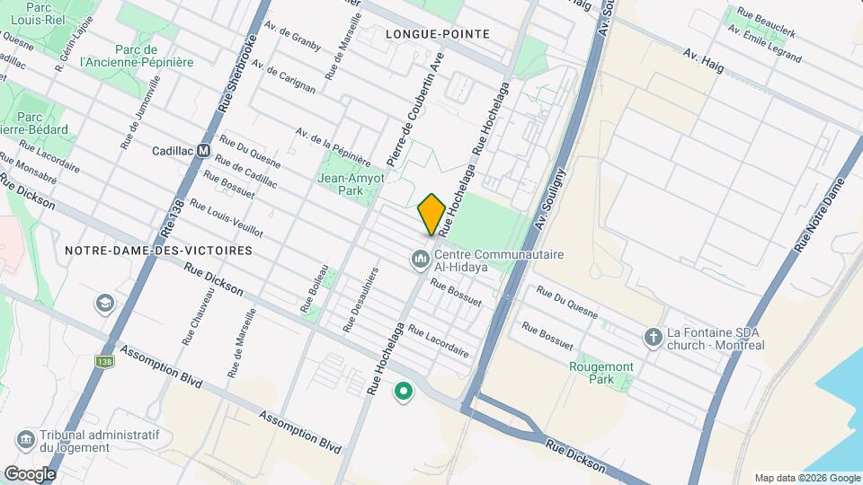 6045 Hochelaga St Map and Location Details