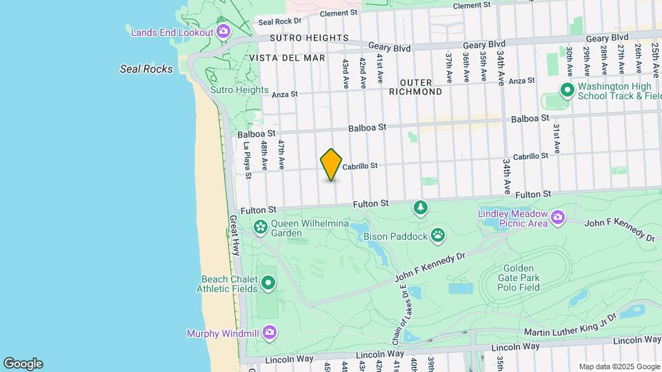 845 44th Ave Map and Location Details