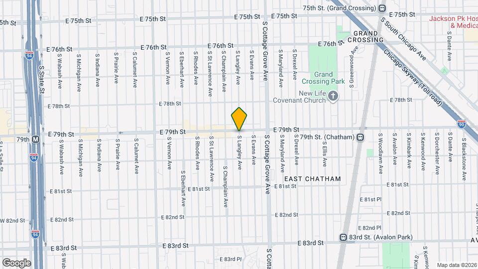 7908 S Langley Ave, Unit 201 Mapa y Detalles de la Ubicación
