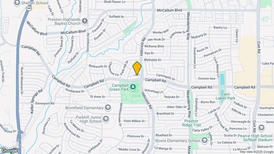 7020 Quartermile Ln Map and Location Details