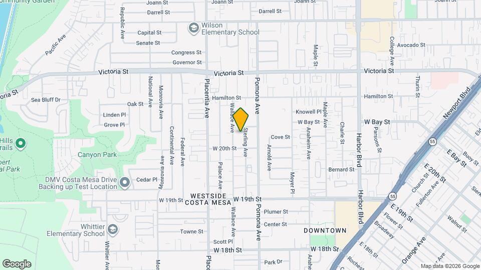 2028 Wallace Ave Map and Location Details