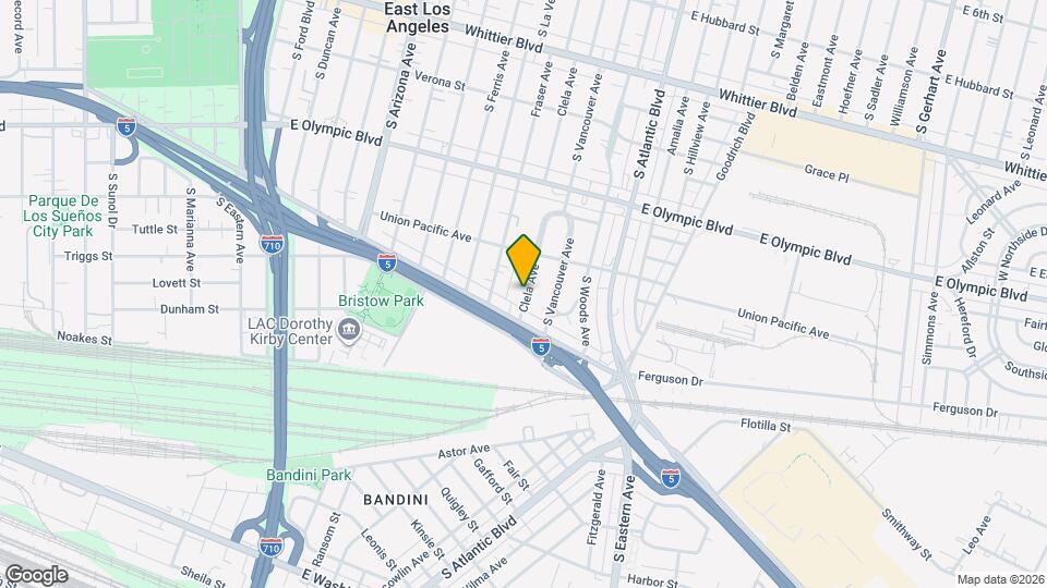 1423 Clela Ave Map and Location Details