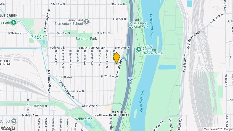 4746 N 6th St Map and Location Details