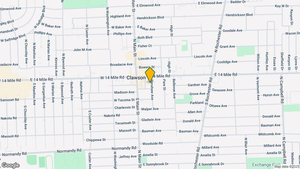 50 Renshaw Ave Mapa y Detalles de la Ubicación
