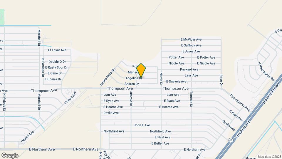 3664 Angelina Dr Map and Location Details
