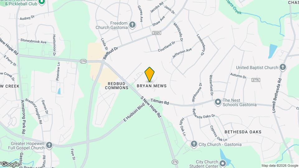 2034 Aragon Lane Map and Location Details