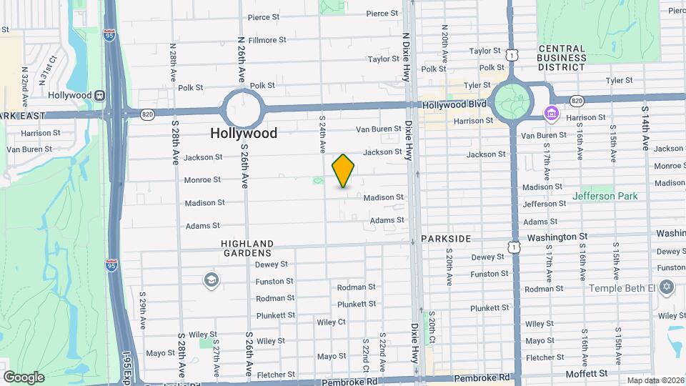 2309 Madison St Map and Location Details