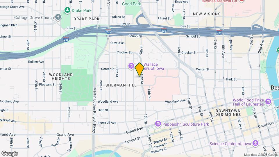 718 15th St Map and Location Details