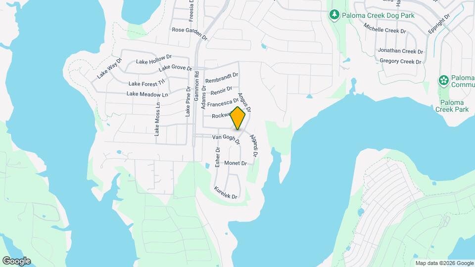 2108 Angus Dr Map and Location Details