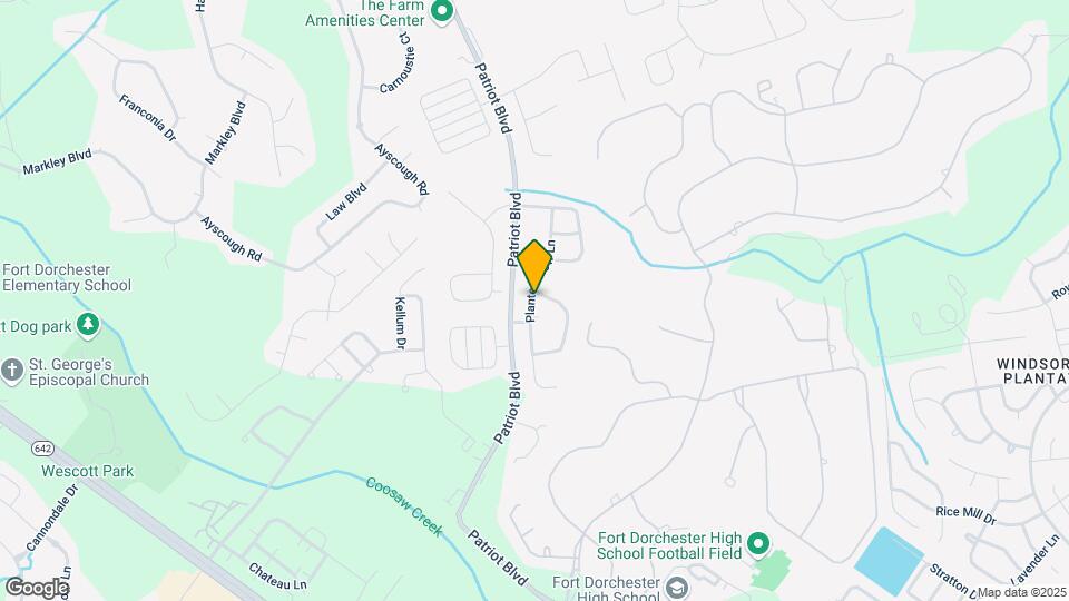 8954 Planters Row Ln Map and Location Details