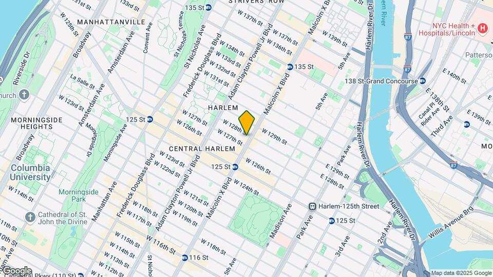 349-359 Lenox Avenue Map and Location Details