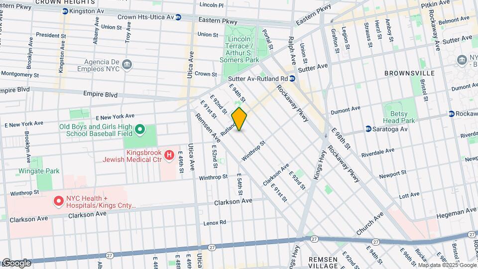 134 E 92nd St Map and Location Details