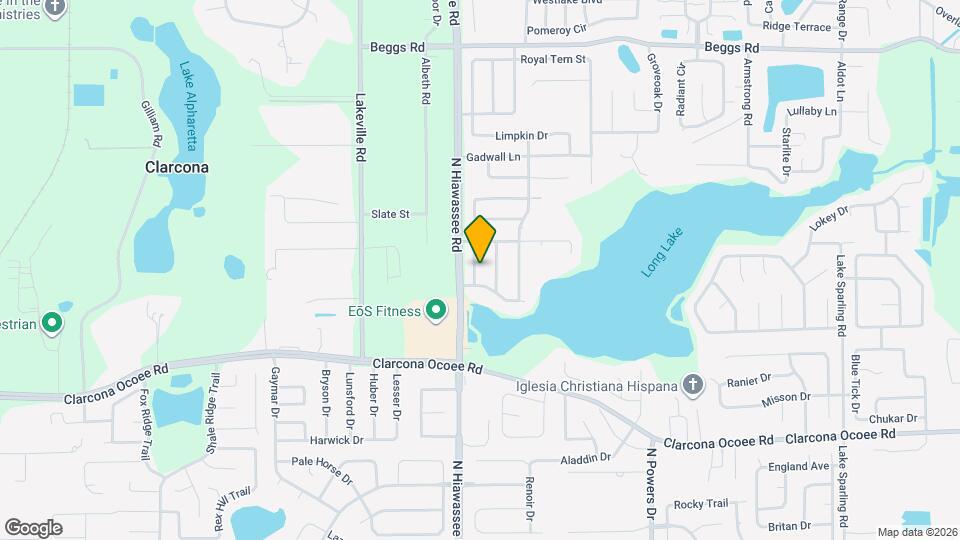 5913 White Egret Ln Map and Location Details