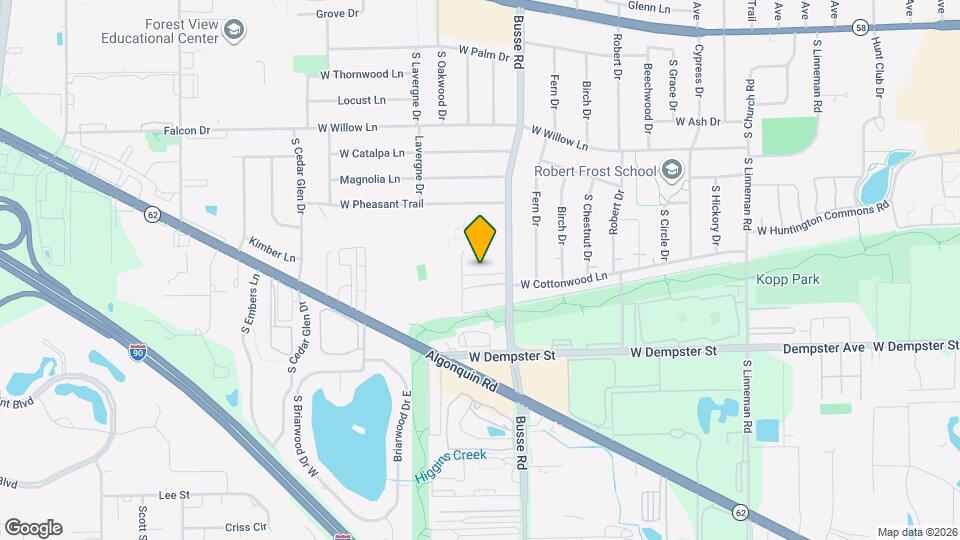 1910 W Hatherleigh Ct Map and Location Details