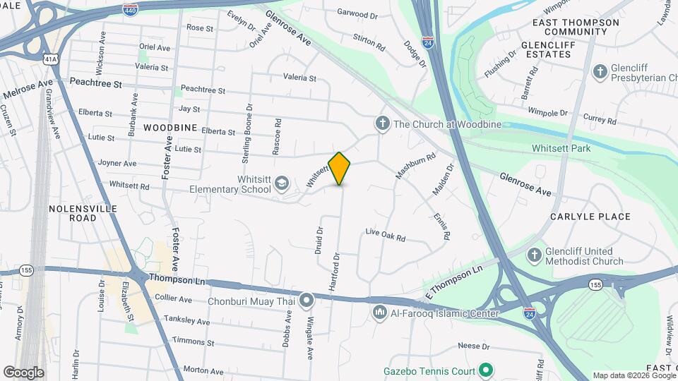 2701 Hartford Dr Map and Location Details