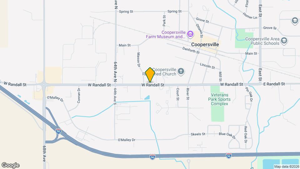 587 W Randall St Map and Location Details