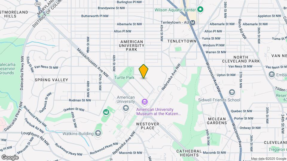 4458 Tindall St NW Map and Location Details