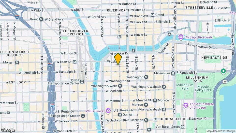 176 N Wells St Map and Location Details
