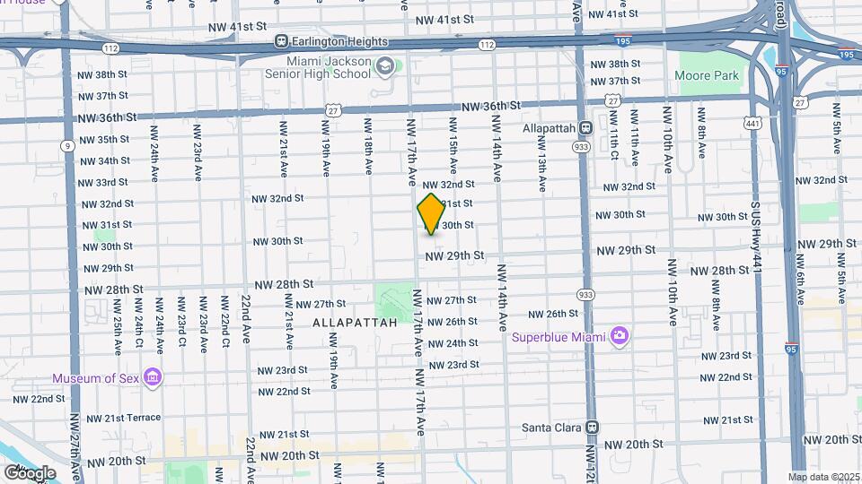 2932 NW 16th Ave Map and Location Details
