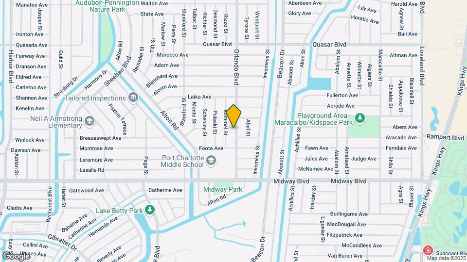1509 Orlando Blvd Map and Location Details