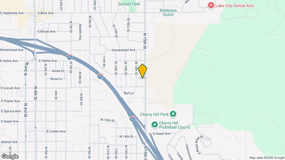 1917 N 15th St Map and Location Details