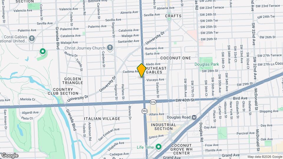 404 Viscaya Ave Map and Location Details