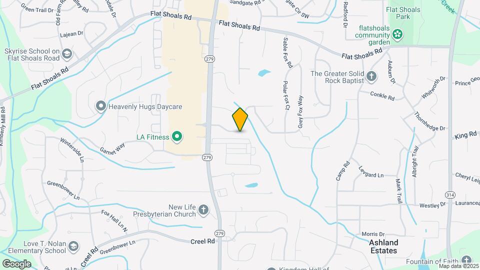 2318 Hackamore Dr Map and Location Details