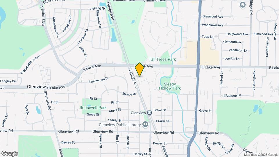 1334 Woodview Ln Map and Location Details