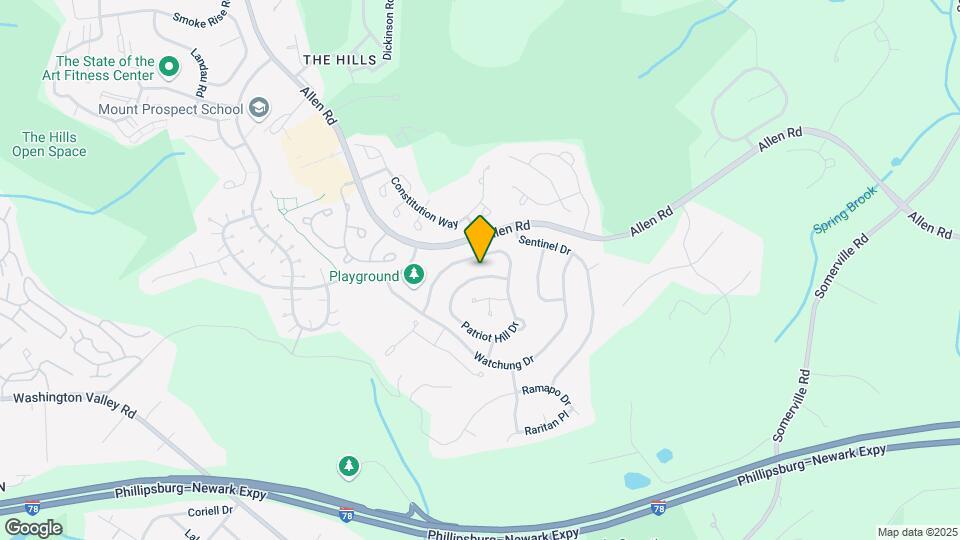 250 Patriot Hill Dr Map and Location Details