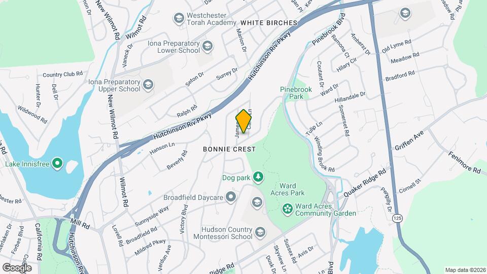 118 Van Etten Blvd Mapa y Detalles de la Ubicación