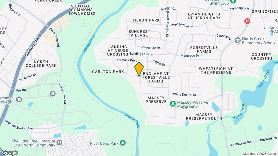 3617 Massey Ridge Ct Map and Location Details