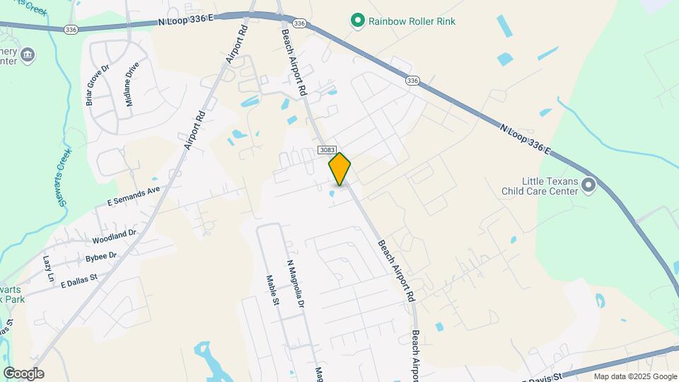 851 Beach Airport Rd Map and Location Details