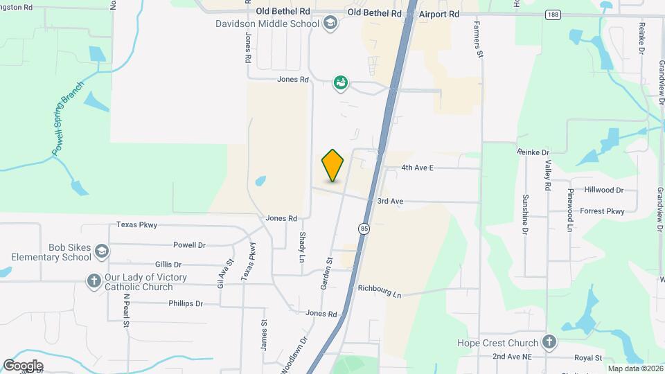 323 Callie Dr Mapa y Detalles de la Ubicación