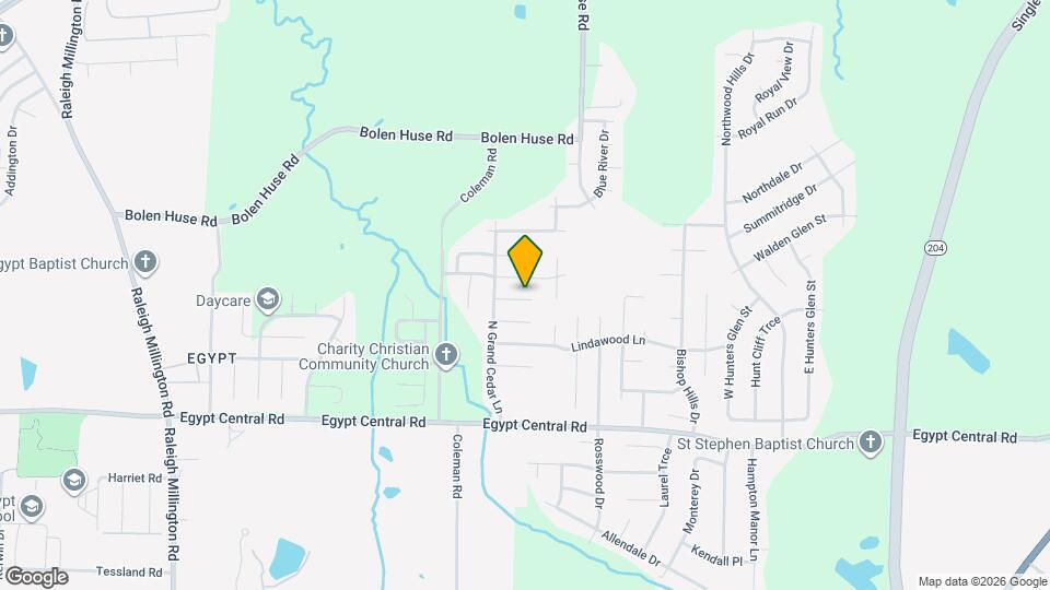 4550 Cedar Leaf Cove Map and Location Details