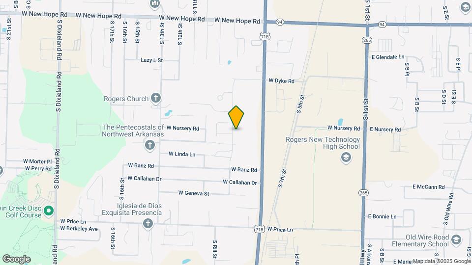 2215 S 9th St Map and Location Details
