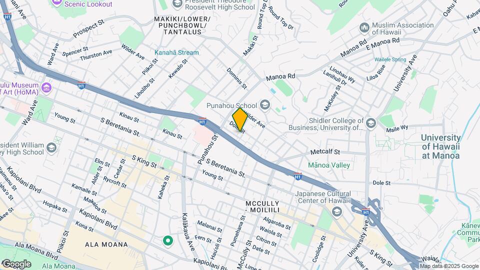 1428 Whitney St Mapa y Detalles de la Ubicación