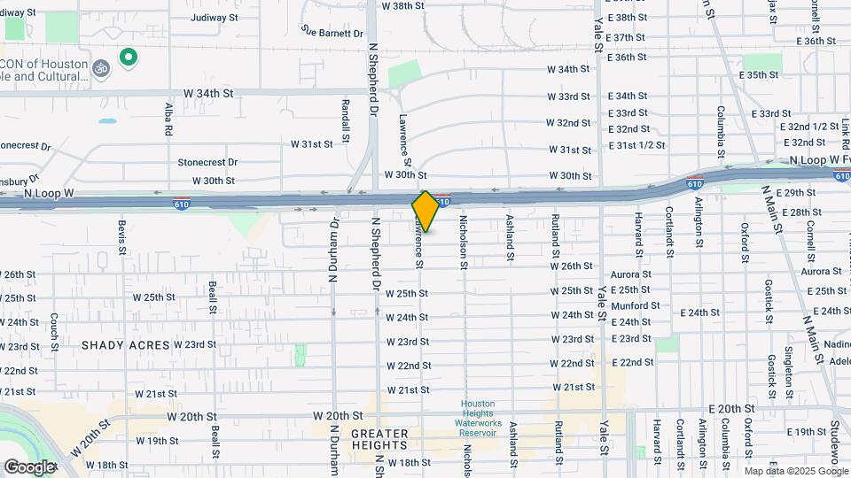 543 W 27th St-Unit -E Map and Location Details
