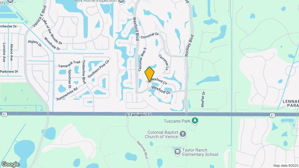 410 Wexford Cir Map and Location Details